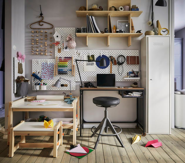 Home office : décoration Ikea
