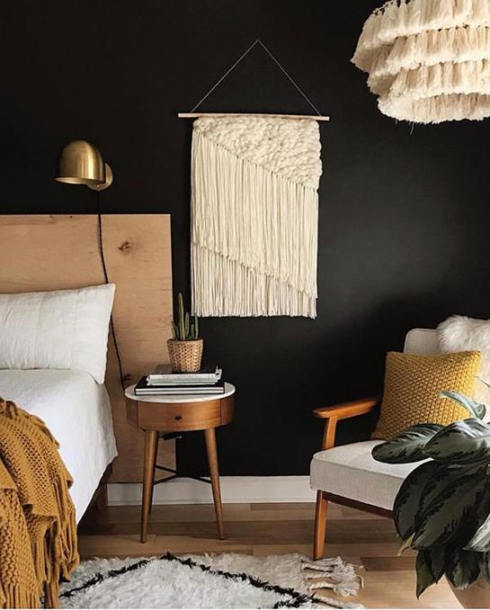 Décoration : noir majestueux